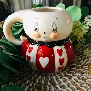 Johanna Parker Valentine Ghost Heart Mug Ceramic Collectible NWT